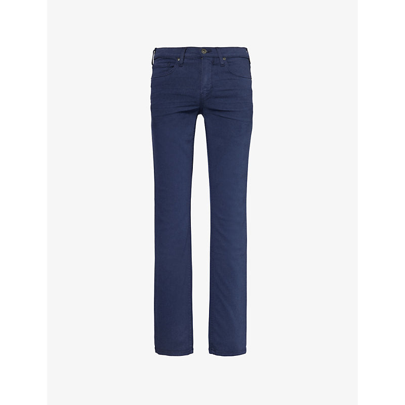  Paige Federal straight-leg mid-rise jeans