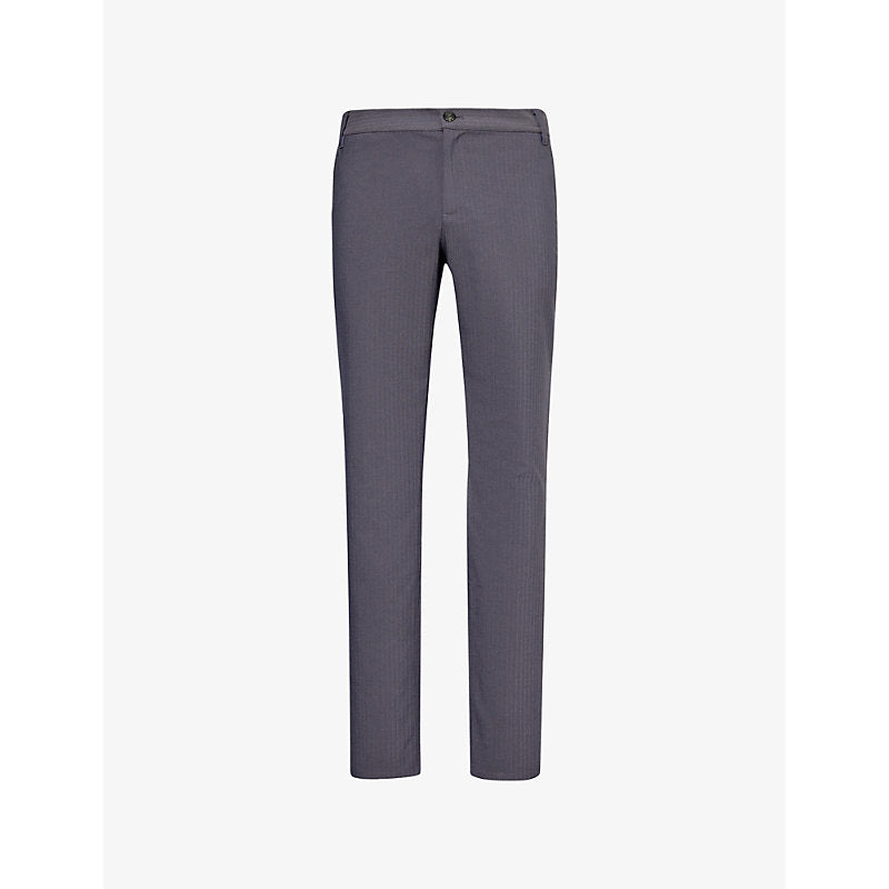  Paige Stafford straight-leg high-rise stretch-woven blend trousers