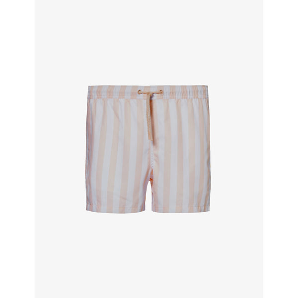  Bjorn Borg Striped drawstring-waist recycled-polyester swim shorts