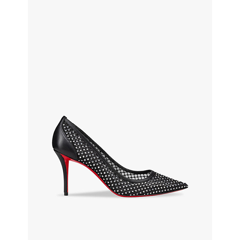 Christian Louboutin Apostropha 80 mesh courts