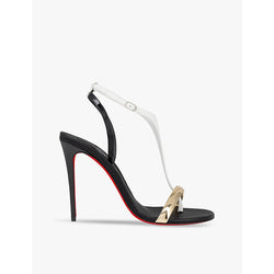 Christian Louboutin Athina 100 T-bar leather heeled sandals | Christian Louboutin