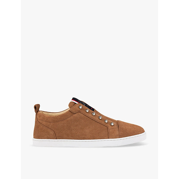 Christian Louboutin F.A.V Fique A Vontade leather low-top trainers | Christian Louboutin