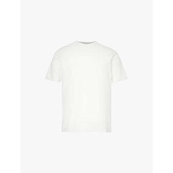  Emporio Armani Logo-embossed short-sleeve relaxed-fit cotton-jersey T-shirt