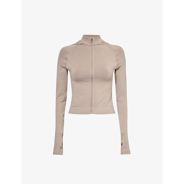  We Are Tala Sculpt Seamless panelled stretch-recycled nylon and polyester jacket