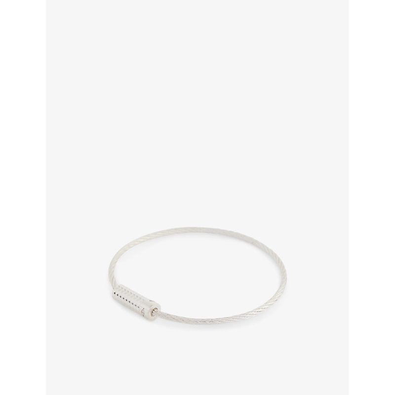 Le Gramme Pyramid 925 sterling silver bracelet | LYBSTORE