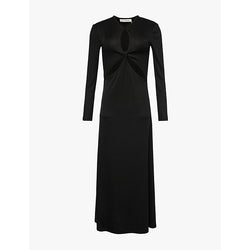 Christopher Esber Long-sleeved cut-out stretch-jersey maxi dress | CHRISTOPHER ESBER