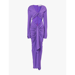 Christopher Esber Vivenda ruched woven maxi dress | CHRISTOPHER ESBER