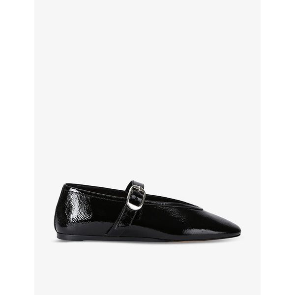  Le Monde Beryl Stella pointed-vamp patent-leather Mary-Jane flats