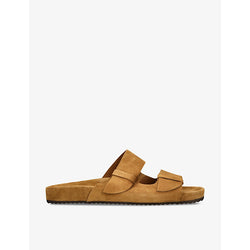  Ancient Greek Sandals Diogenis double-strap suede sandals