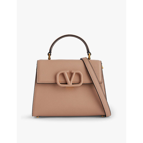  Valentino Garavani Vsling small leather top handle bag