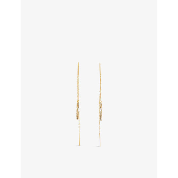  Valentino Garavani VLOGO metal earrings