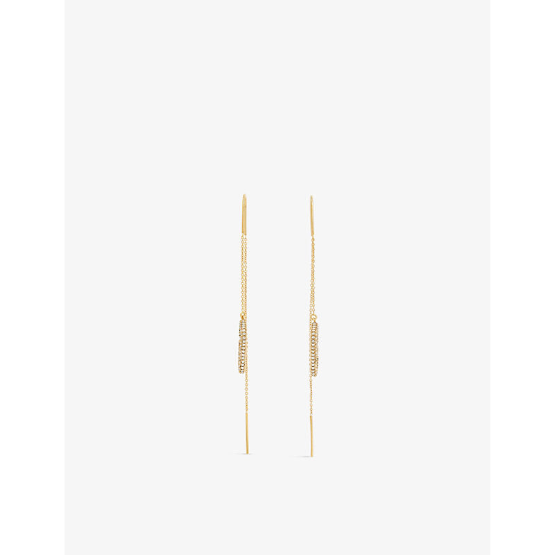  Valentino Garavani VLOGO metal earrings