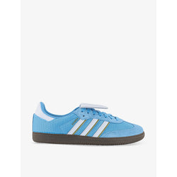 Adidas Samba LT branded mesh and suede low-top trainers