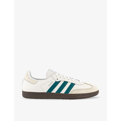  Adidas Samba OG logo-print leather low-top trainers