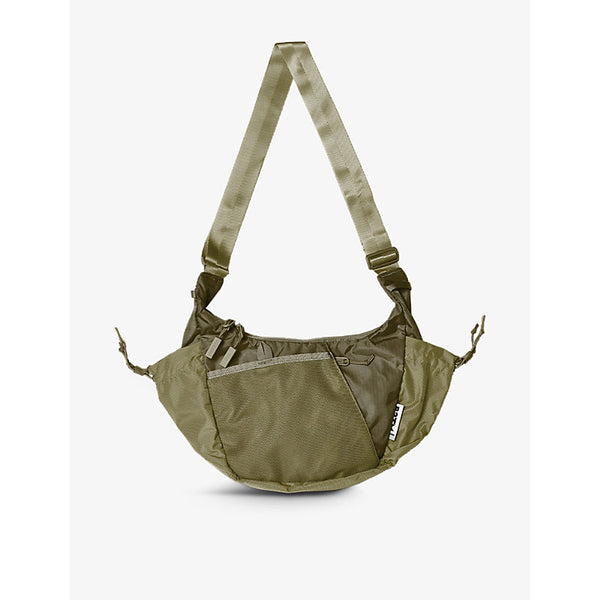 Baboon To The Moon Crescent-shape recycled-nylon crossbody bag