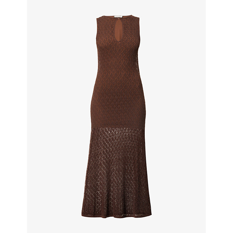 Bec & Bridge Aurora cut-out knitted maxi dress | BEC & BRIDGE