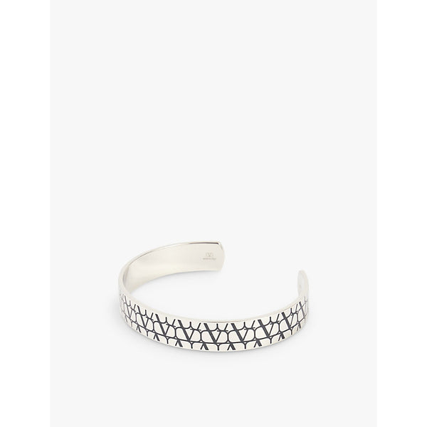  Valentino Garavani Icon metal cuff bracelet