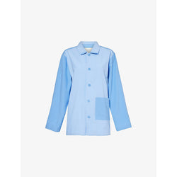  Hay Duo relaxed-fit long-sleeve cotton pyjama shirt