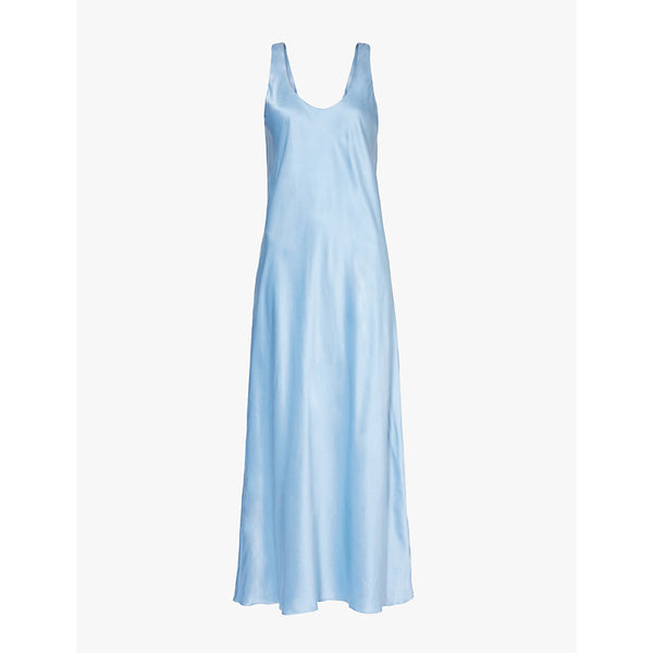 Olivia Von Halle Dali scoop-neck silk-satin nightdress | OLIVIA VON HALLE