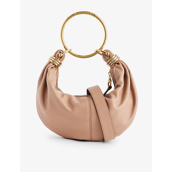 Chloe Bracelet-handle leather bag