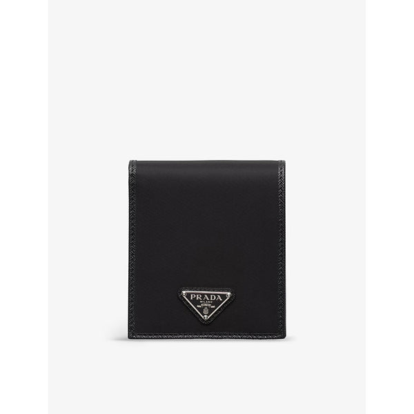 Prada Re-Nylon recycled-nylon and leather wallet