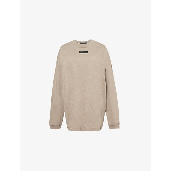 Fear Of God Essentials Essentials long-sleeved cotton-jersey T-shirt