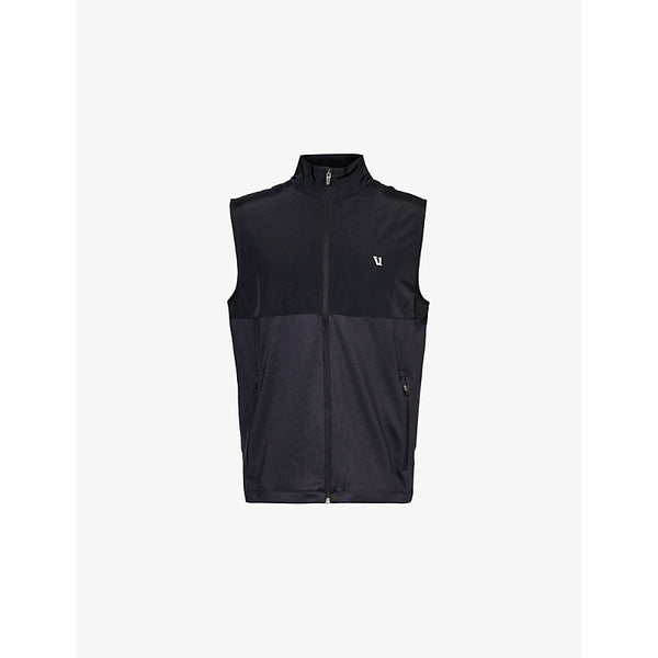  Vuori Sunday Element logo-embroidered stretch-recycled-polyester gilet