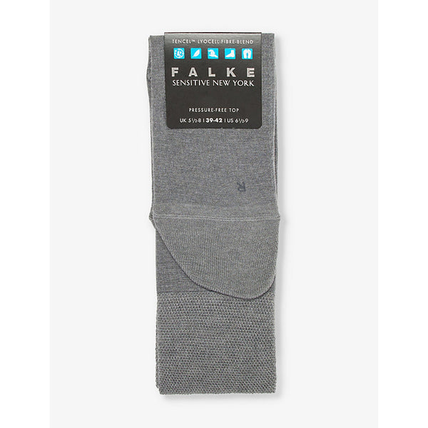  Falke Sensitive New York logo-print knitted socks