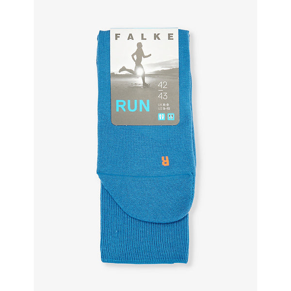  Falke Run logo-print cotton-blend knitted socks