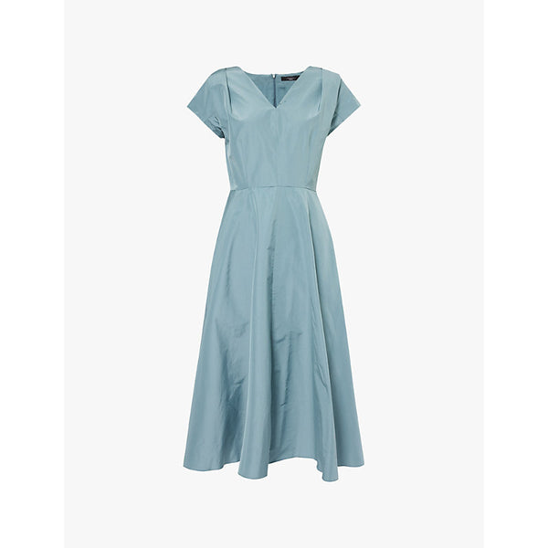 Weekend Max Mara Poly woven-blend midi dress