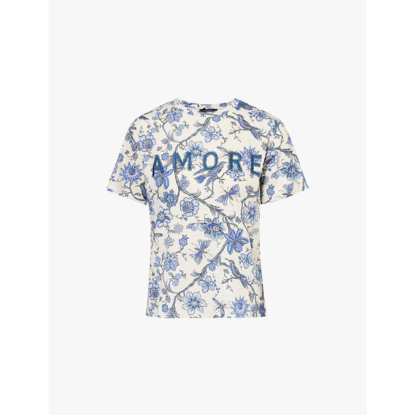  Weekend Max Mara Printed cotton-jersey T-shirt