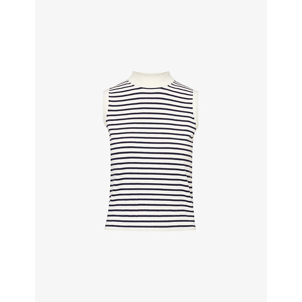  Weekend Max Mara Sleeveless woven-blend top