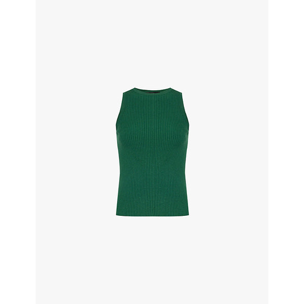  Weekend Max Mara Sleeveless slim-fit knitted top