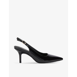 Carvela Spirit Sling pointed-toe patent-leather heels | Carvela