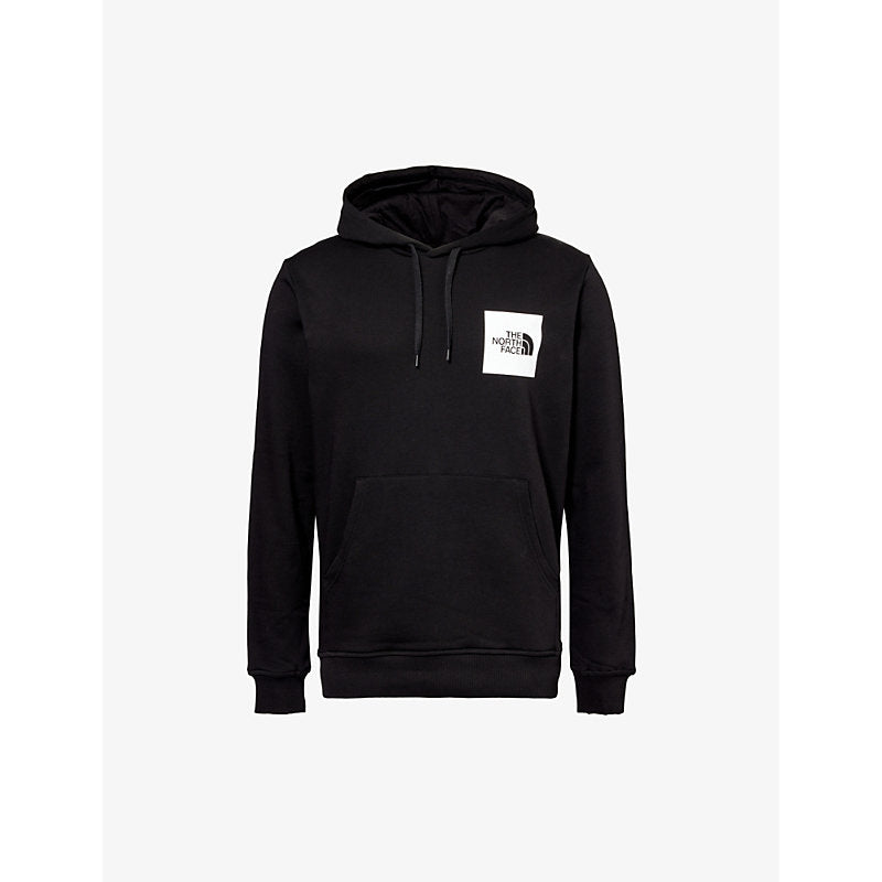  The North Face Branded-print kangaroo-pocket cotton-jersey hoody