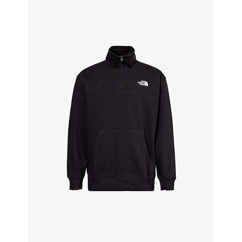  The North Face Essential funnel-neck cotton-blend sweatshirt