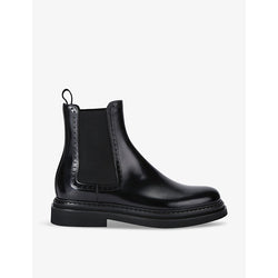 Dolce & Gabbana Elasticated-panelled leather Chelsea boots