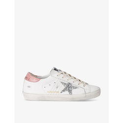 Golden Goose Women's Superstar 11115 star-embroidered leather low-top trainers