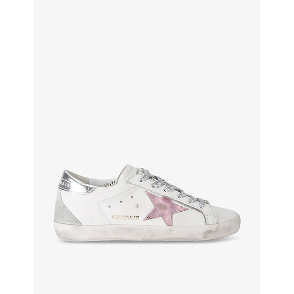 Golden Goose Women's Superstar Exclusive2 leather low-top trainers