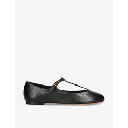  Chloe Marcie T-bar leather Mary-jane flats