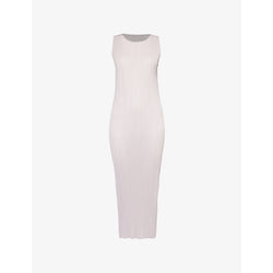 Pleats Please Issey Miyake October sleeveless knitted midi dress | PLEATS PLEASE ISSEY MIYAKE