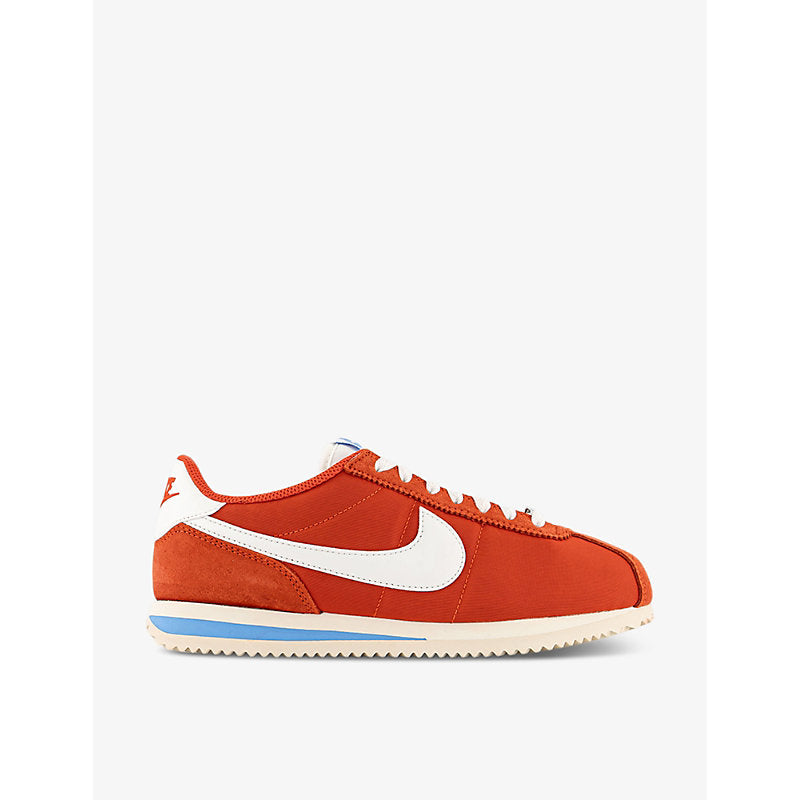 Nike Cortez Swoosh-logo leather low-top trainers | Nike