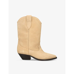 Isabel Marant Duerto pointed-toe suede heeled cowboy boots