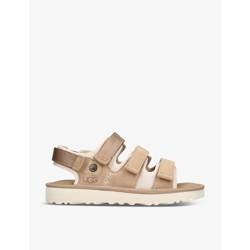  Ugg Goldencoast multi-strap suede sandals