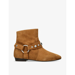 Isabel Marant Siago stud-embellished suede ankle boots