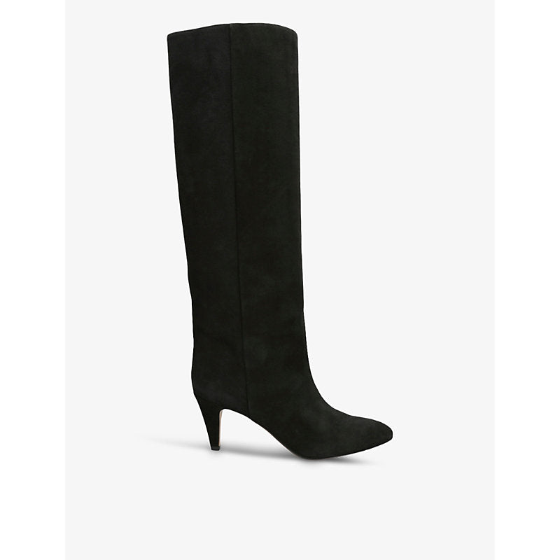  Isabel Marant Laspi suede leather knee-high boots