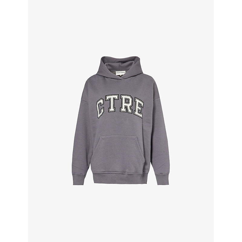  The Couture Club Varsity cotton-jersey hoody