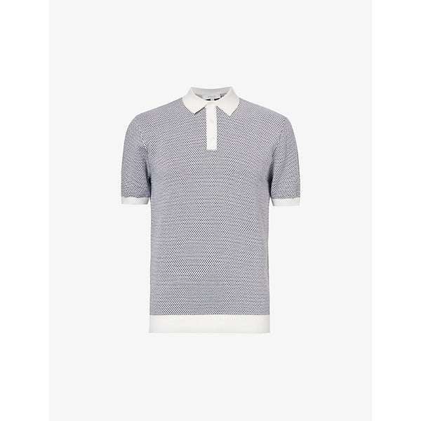  Arne Cotton knitted polo shirt