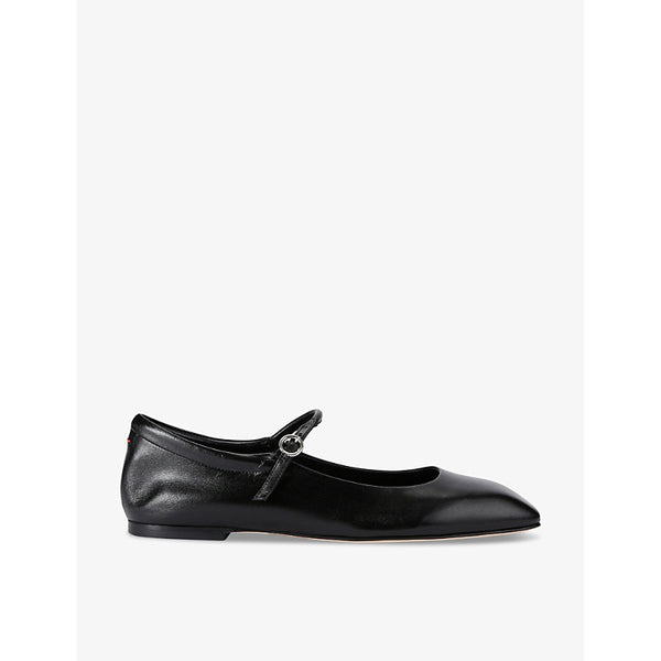  Aeyde Uma square-toe leather pumps