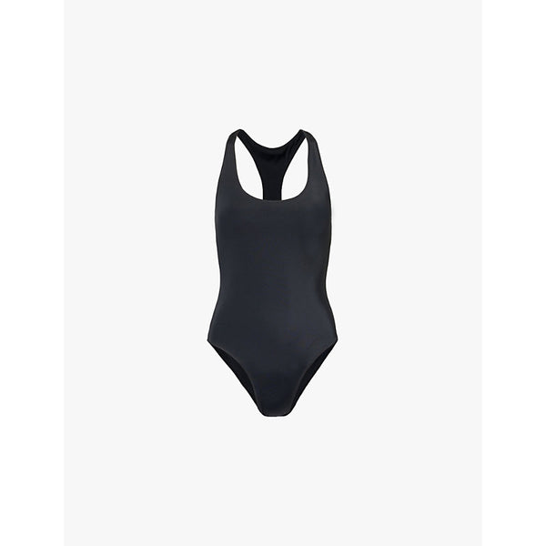 Adanola Scoop-neck racer back swimsuit